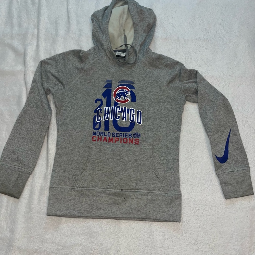 Cubs World Series Special Thermafit Hoodie